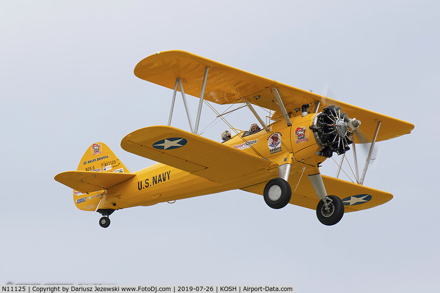 N11125, 1943 Boeing E75N1 C/N 75-8234, Boeing E75N1 Stearman  C/N 75-8234, N11125