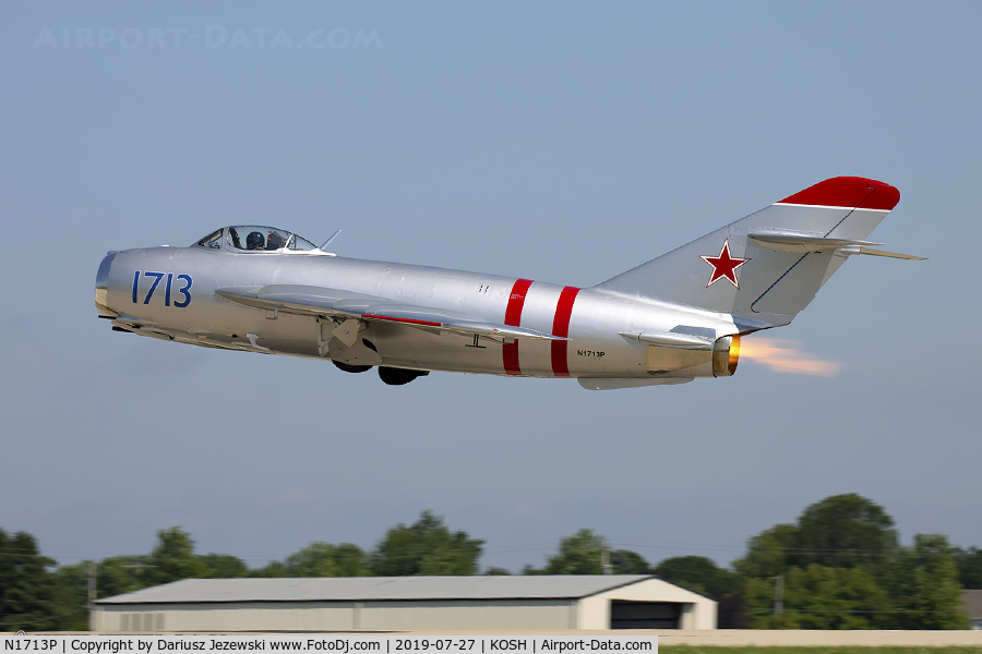 N1713P, 1960 PZL-Mielec Lim-5 (MiG-17F) C/N 1C1713, PZL Mielec Lim-5 (MiG-17F)  C/N 1C1713, N1713P