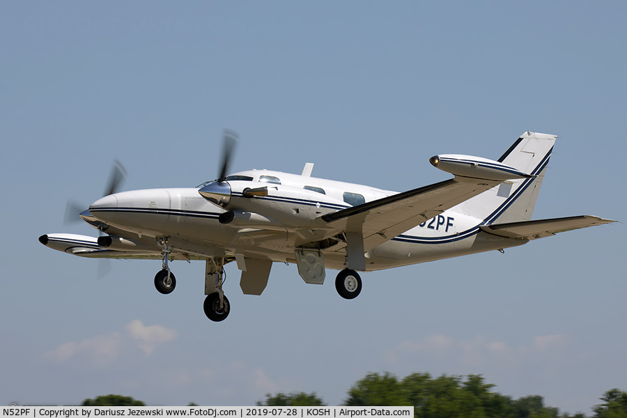 N52PF, Piper PA-31T1 C/N 31T-7904023, Piper PA-31T1 Cheyenne  C/N 31T-7904023, N52PF