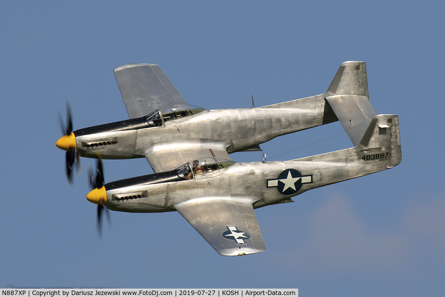 N887XP, 1944 North American XP-82-NA C/N 44-83887, North American XP-82  C/N 44-83887, N887XP