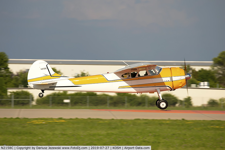 N2158C, 1954 Cessna 195B Businessliner C/N 16143, Cessna 195B Businessliner  C/N 16143, N2158C