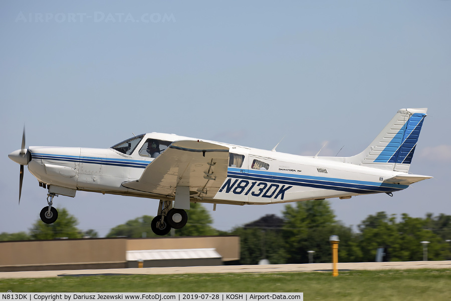 N813DK, 1980 Piper PA-32R-301 C/N 32R-8013103, Piper PA-32R-301 Saratoga  C/N 32R-8013103, N813DK