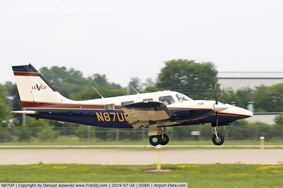 N87UP, 1999 Piper PA-34-220T Seneca C/N 34-49144, Piper PA-34-220T Seneca II  C/N 34-49144, N87UP
