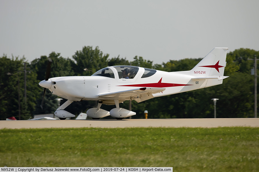 N952W, 1997 Stoddard-Hamilton Glasair II SFT C/N 2117, Stoddard-Hamilton Glasair II-S FT  C/N 2117, N952W