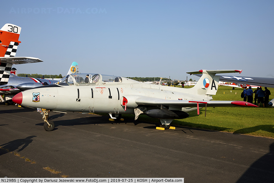 N129BS, 1967 Aero L-29 Delfin C/N 1722, Aero Vodochody L-29 Delfin  C/N 1722, N129BS