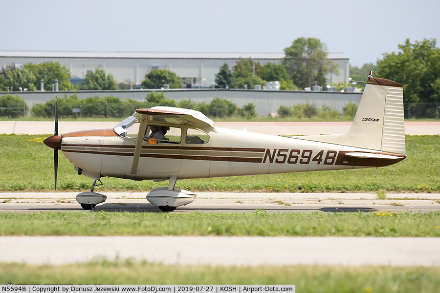 N5694B, 1956 Cessna 182 Skylane C/N 33694, Cessna 182 Skylane  C/N 33694, N5694B