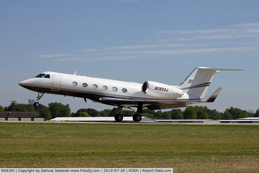 N583AJ, 1992 Gulfstream Aerospace G-IV C/N 1184, Gulfstream Aerospace G-IV  C/N 1184, N583AJ