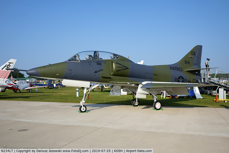 N234LT, Douglas TA-4J Skyhawk C/N 14178, Mcdonnell Douglas TA-4J Skyhawk  C/N 158141, N234LT