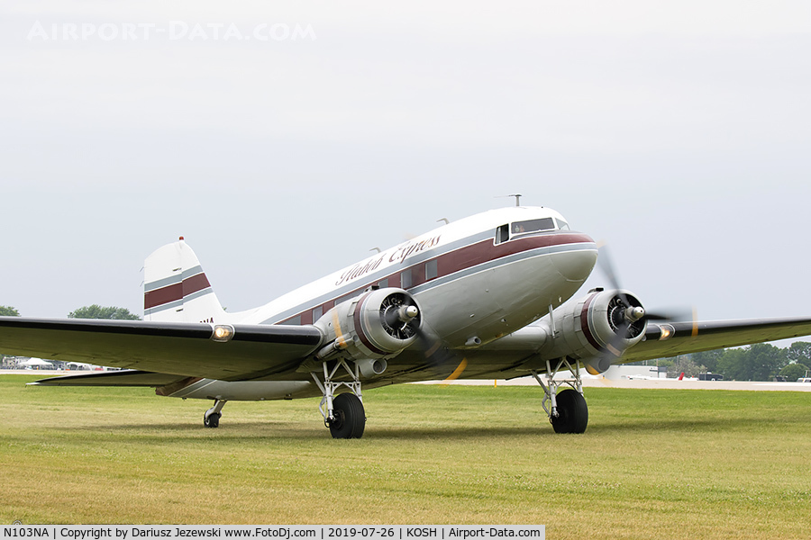 N103NA, 1945 Douglas DC-3C-S1C3G (C-47B) C/N 16821, Douglas C-47B 