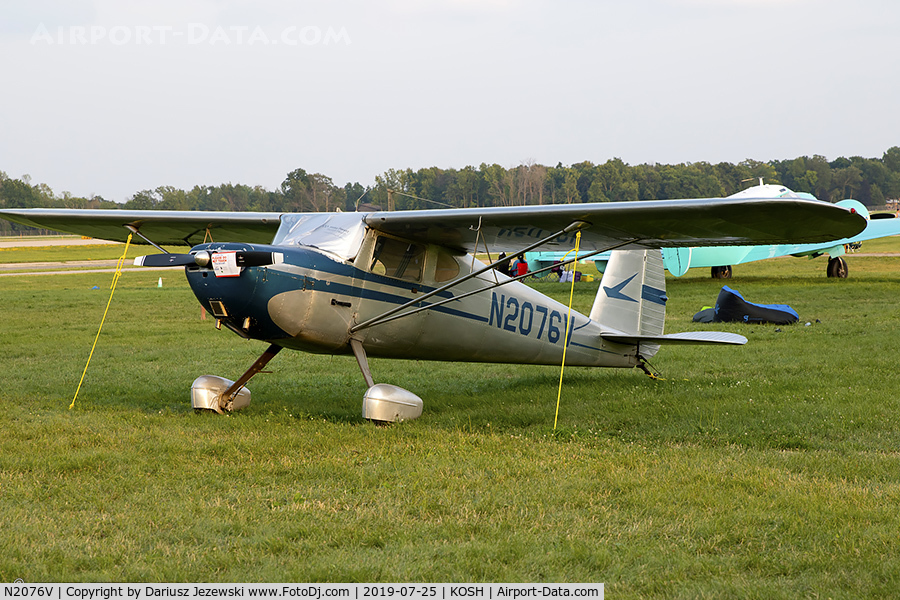 N2076V, 1947 Cessna 120 C/N 14310, Cessna 120 C/N 14310, N2076V