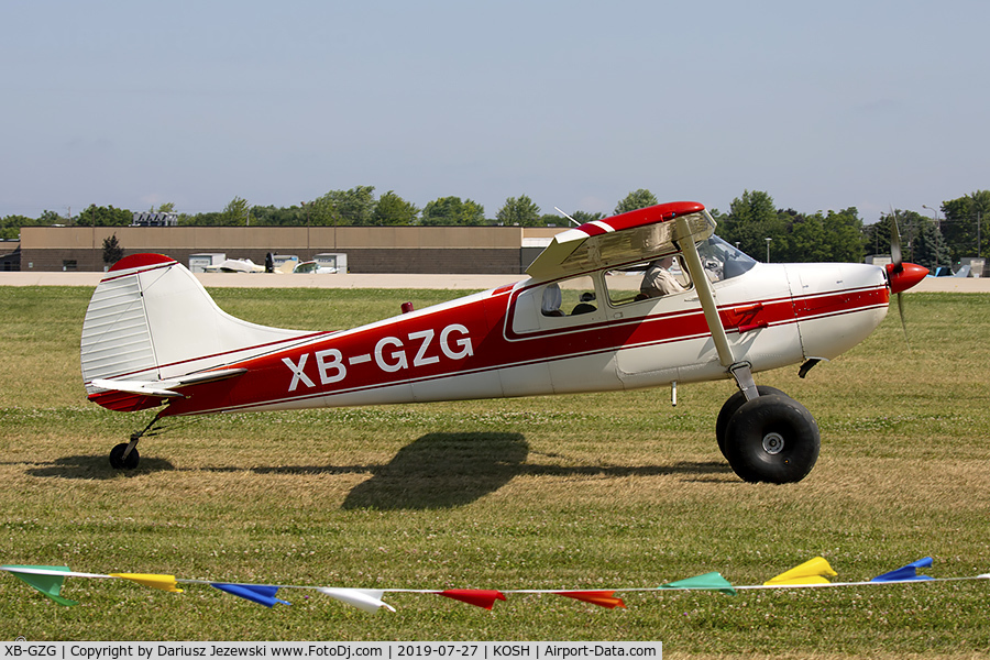 XB-GZG, Cessna 170B C/N 0000, Cessna 170B  C/N 0, XB-GZG
