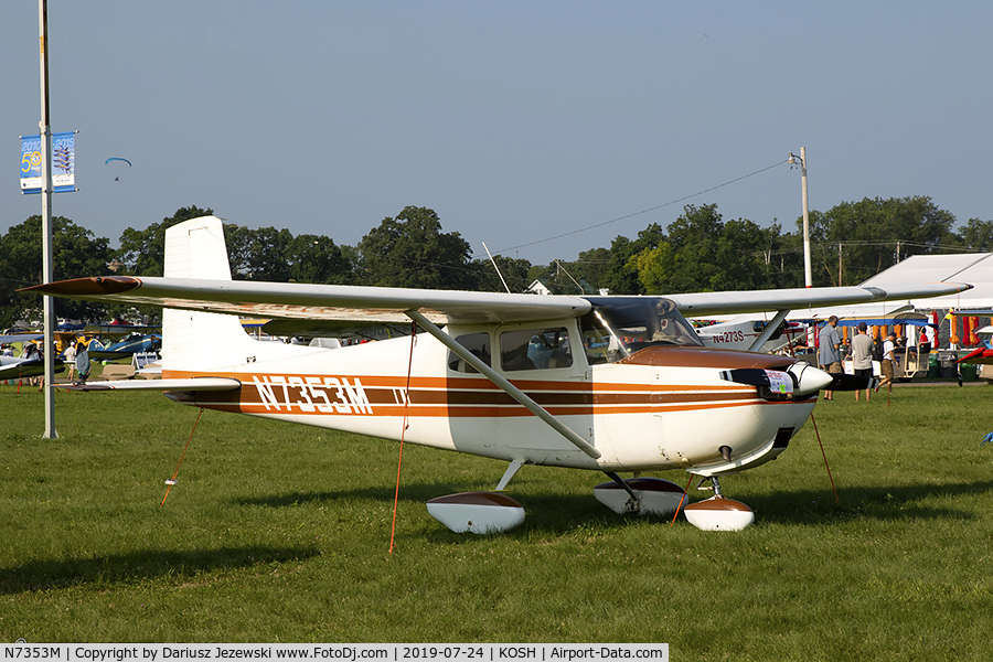 N7353M, 1958 Cessna 175 Skylark C/N 55653, Cessna 175 Skylark  C/N 55653, N7353M