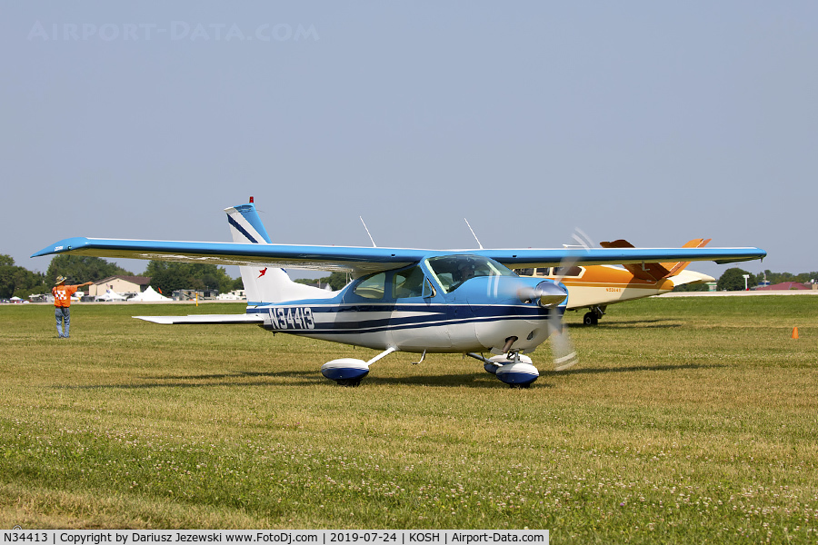N34413, 1972 Cessna 177B Cardinal C/N 17701791, Cessna 177B Cardinal  C/N 17701791, N34413