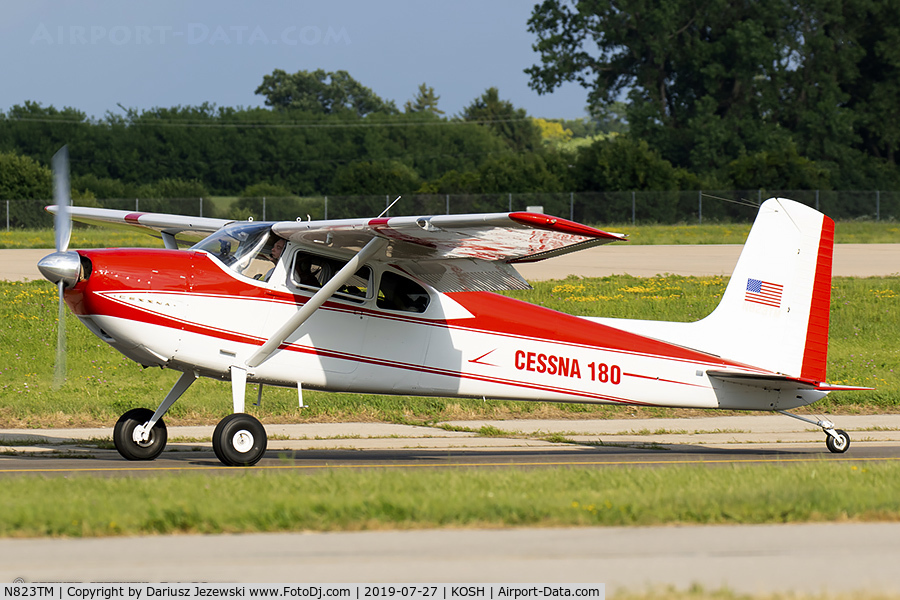 N823TM, 1955 Cessna 180 Skywagon C/N 32140, Cessna 180 Skywagon  C/N 32140, N823TM