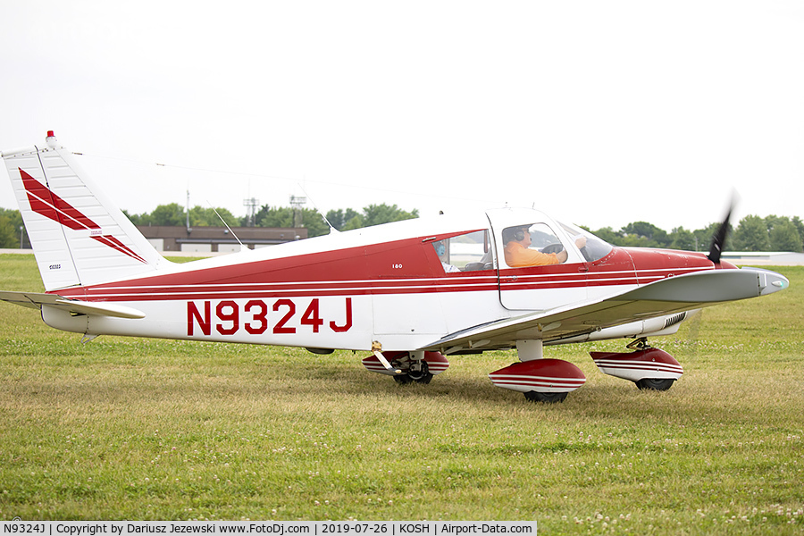 N9324J, 1966 Piper PA-28-180 C/N 28-3417, Piper PA-28-180 Cherokee  C/N 28-3417, N9324J