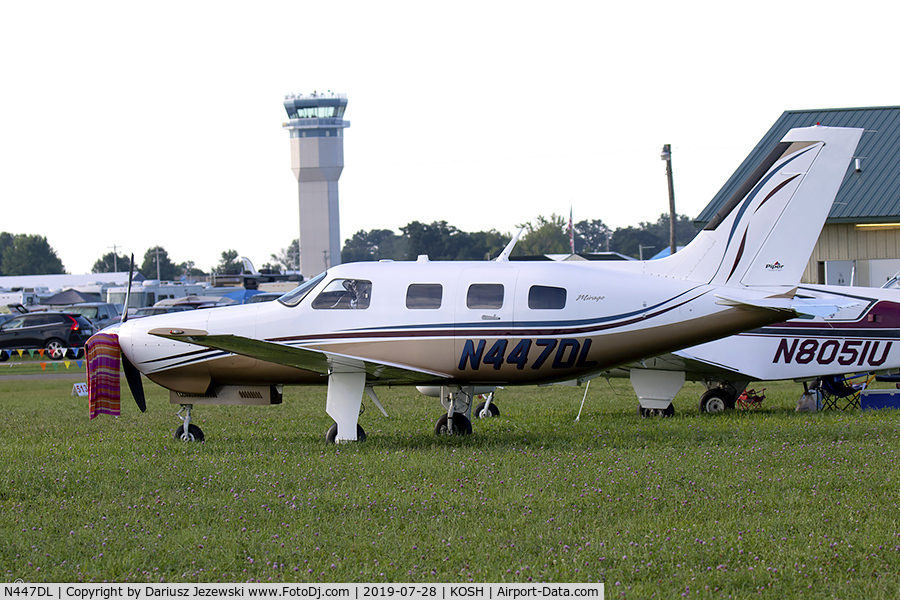 N447DL, 2008 Piper PA-46-350P Malibu Mirage C/N 4636436, Piper PA-46-350P Malibu Mirage  C/N 4636436, N447DL