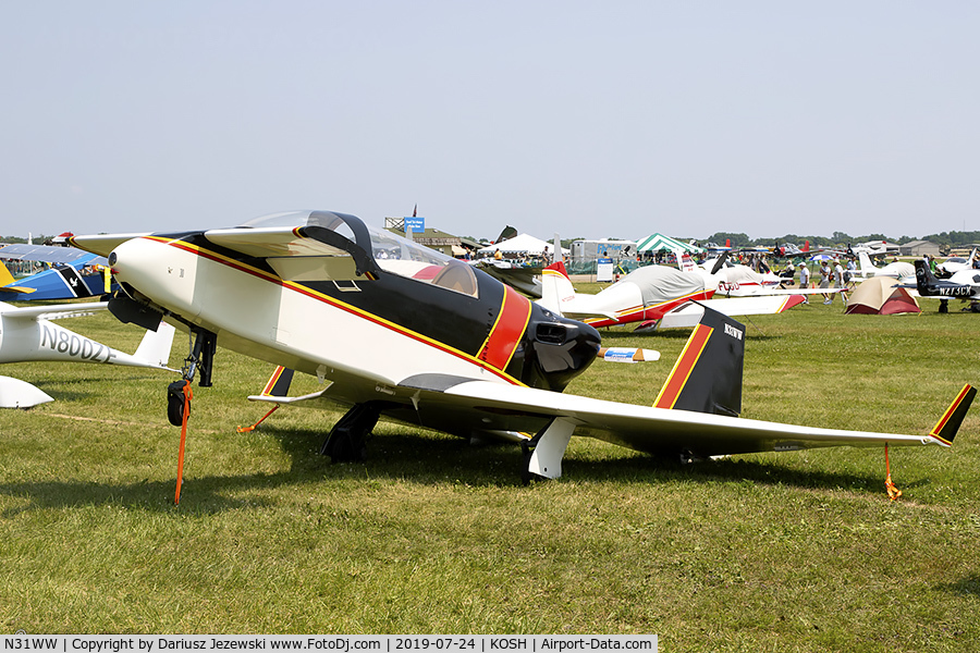 N31WW, 1981 Rutan VariViggen C/N 133, Rutan VariViggen  C/N 133, N31WW