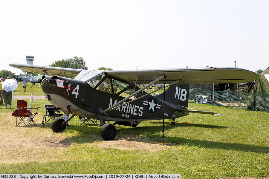 N3232S, 1945 Stinson L-5G Sentinel C/N 76-3597, Stinson L-5G Sentinel  C/N 76-3597, N3232S