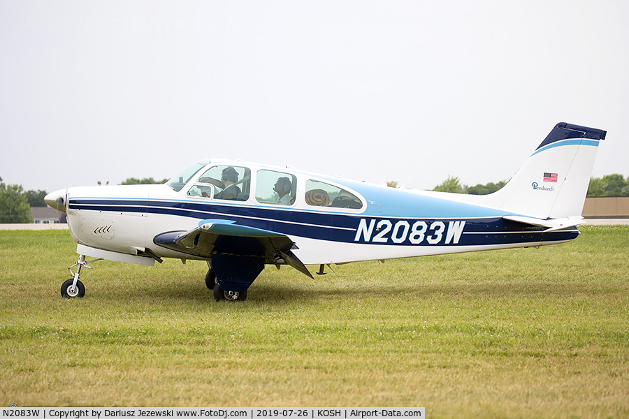 N2083W, 1965 Beech 35-C33 Debonair C/N CD-990, Beech 35-C33 Debonair  C/N CD-990, N2083W