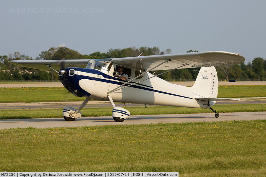 N72256, 1965 Cessna 120 C/N 9430, Cessna 120 C/N 9430, N72256