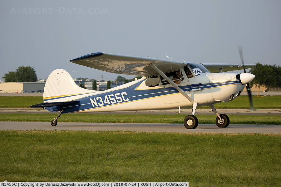 N3455C, 1954 Cessna 170B C/N 26498, Cessna 170B  C/N 26498, N3455C