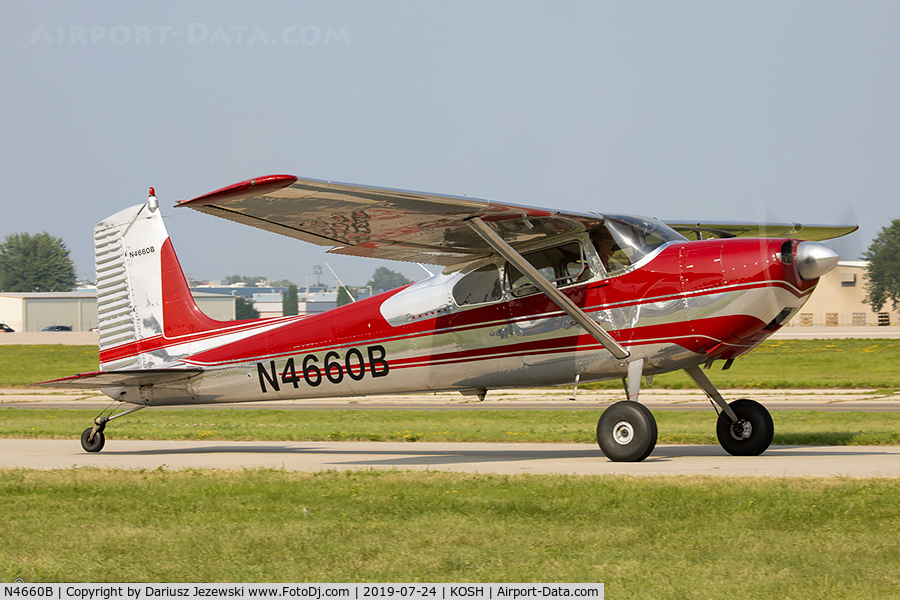 N4660B, 1955 Cessna 180 C/N 31558, Cessna 180 Skywagon  C/N 31558, N4660B