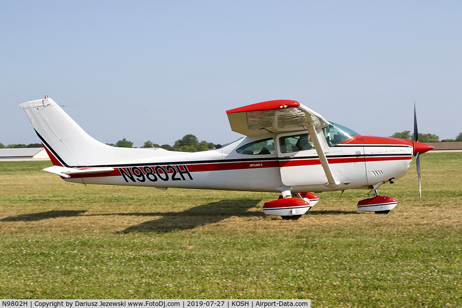 N9802H, 1981 Cessna 182R Skylane C/N 18268034, Cessna 182R Skylane  C/N 18268034, N9802H