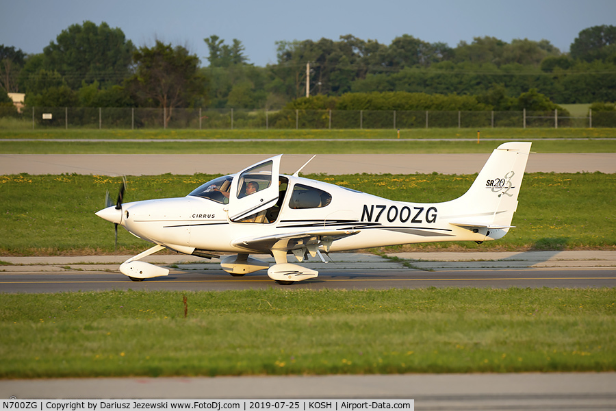 N700ZG, 2004 Cirrus SR20 C/N 1457, Cirrus SR20  C/N 1457, N700ZG