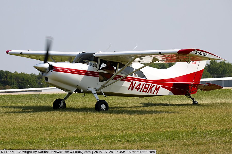 N418KM, 2002 Maule M-7-235C Orion C/N 25075C, Maule M-7-235C Orion  C/N 25075C, N418KM