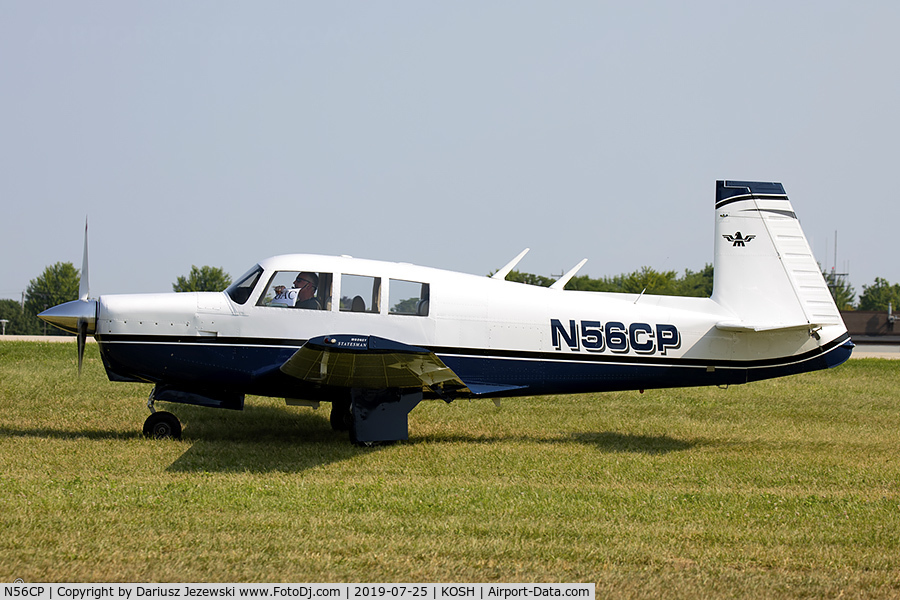 N56CP, 1969 Mooney M-20G Statesman C/N 700003, Mooney M-20G Statesman  C/N 700003, N56CP