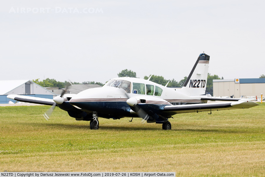 N22TD, 1978 Piper PA-23-250 C/N 27-7854103, Piper PA-23-250 Apache  C/N 27-7854103, N22TD