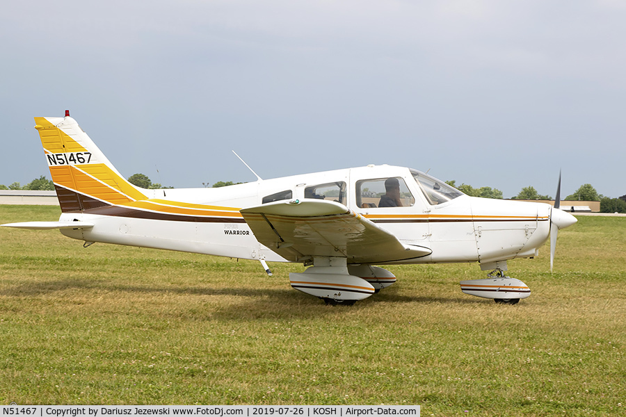 N51467, 1977 Piper PA-28-161 C/N 28-7816290, Piper PA-28-161 Warrior II  C/N 28-7816290, N51467