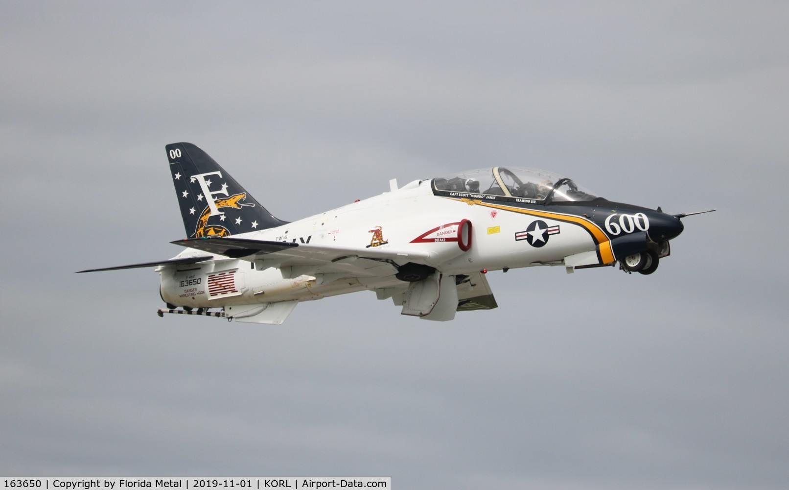 163650, McDonnell Douglas T-45C Goshawk C/N A052, T-45C