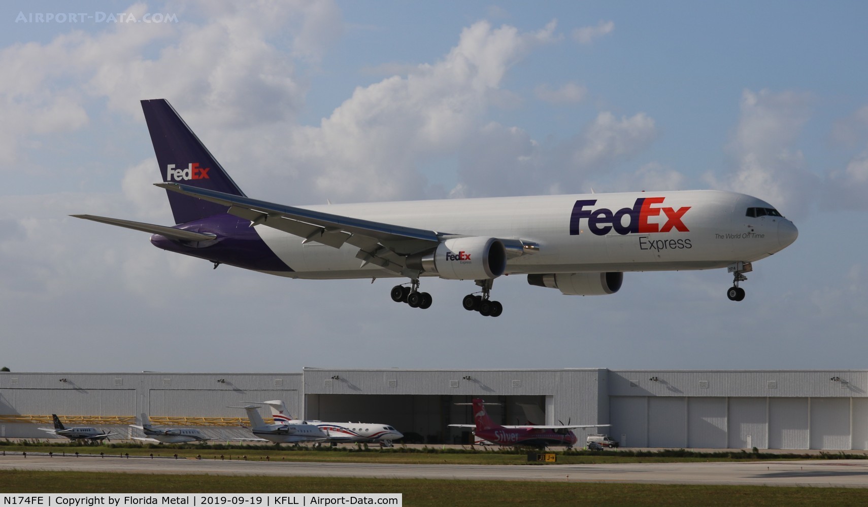 N174FE, 2019 Boeing 767-3S2F(ER) C/N 63105, FedEx