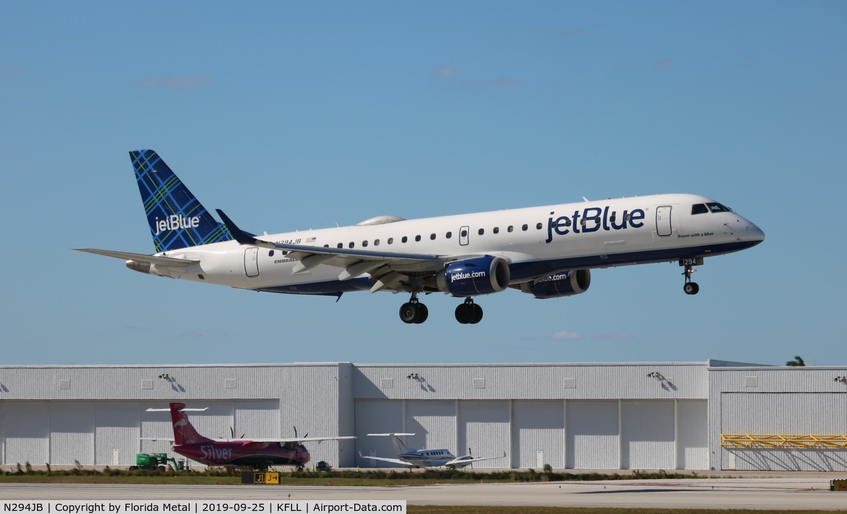 N294JB, 2008 Embraer ERJ-190-100 IGW 190AR C/N 19000185, JetBlue