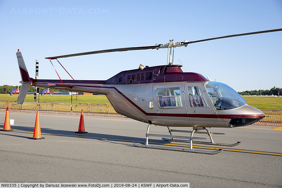 N90335, 1975 Bell 206B C/N 1744, Bell 206B JetRanger  C/N 1744, N90335