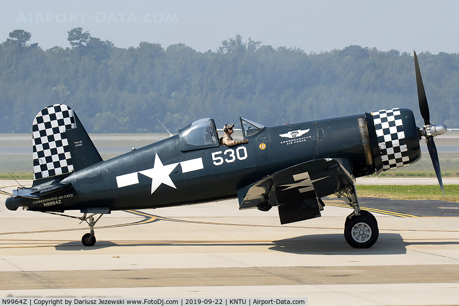 N9964Z, 1943 Goodyear FG-1D Corsair C/N 3729, Goodyear FG-1D Corsair  C/N 3729 (92468), NX9964Z