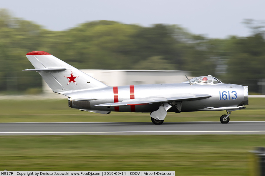 N917F, 1980 Mikoyan-Gurevich MiG-17 C/N 1C1613, PZL Mielec Lim-5 (MiG-17F)  C/N 1C1613, NX917F