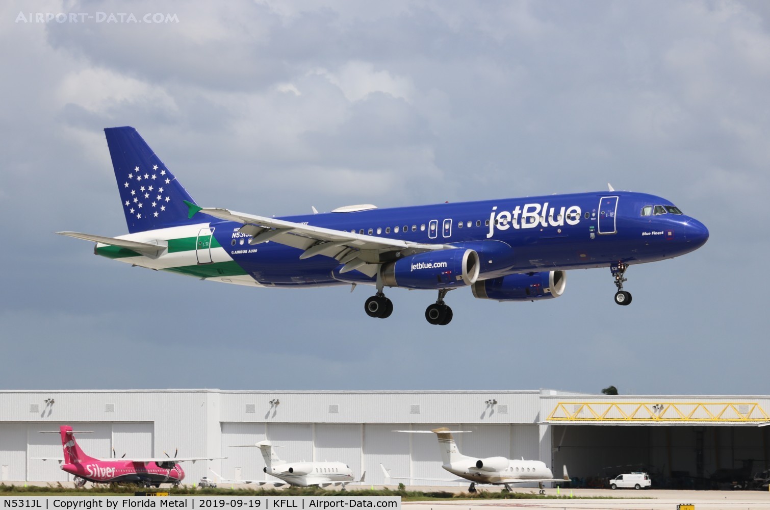 N531JL, 2001 Airbus A320-232 C/N 1650, JetBlue NYPD