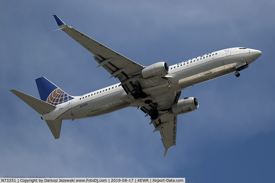 N73251, 2000 Boeing 737-824 C/N 30582, Boeing 737-824 - United Airlines  C/N 30582, N73251