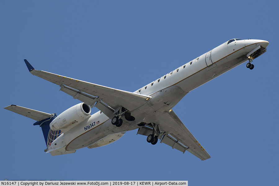 N16147, 2003 Embraer ERJ-145XR (EMB-145XR) C/N 145749, Embraer ERJ-145XR (EMB-145XR) - United Express (ExpressJet Airlines)  C/N 145749, N16147