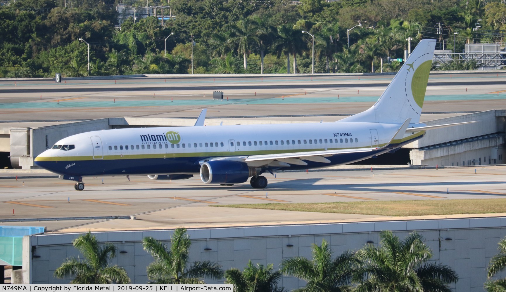 N749MA, 2008 Boeing 737-8HX C/N 36434, Miami Air