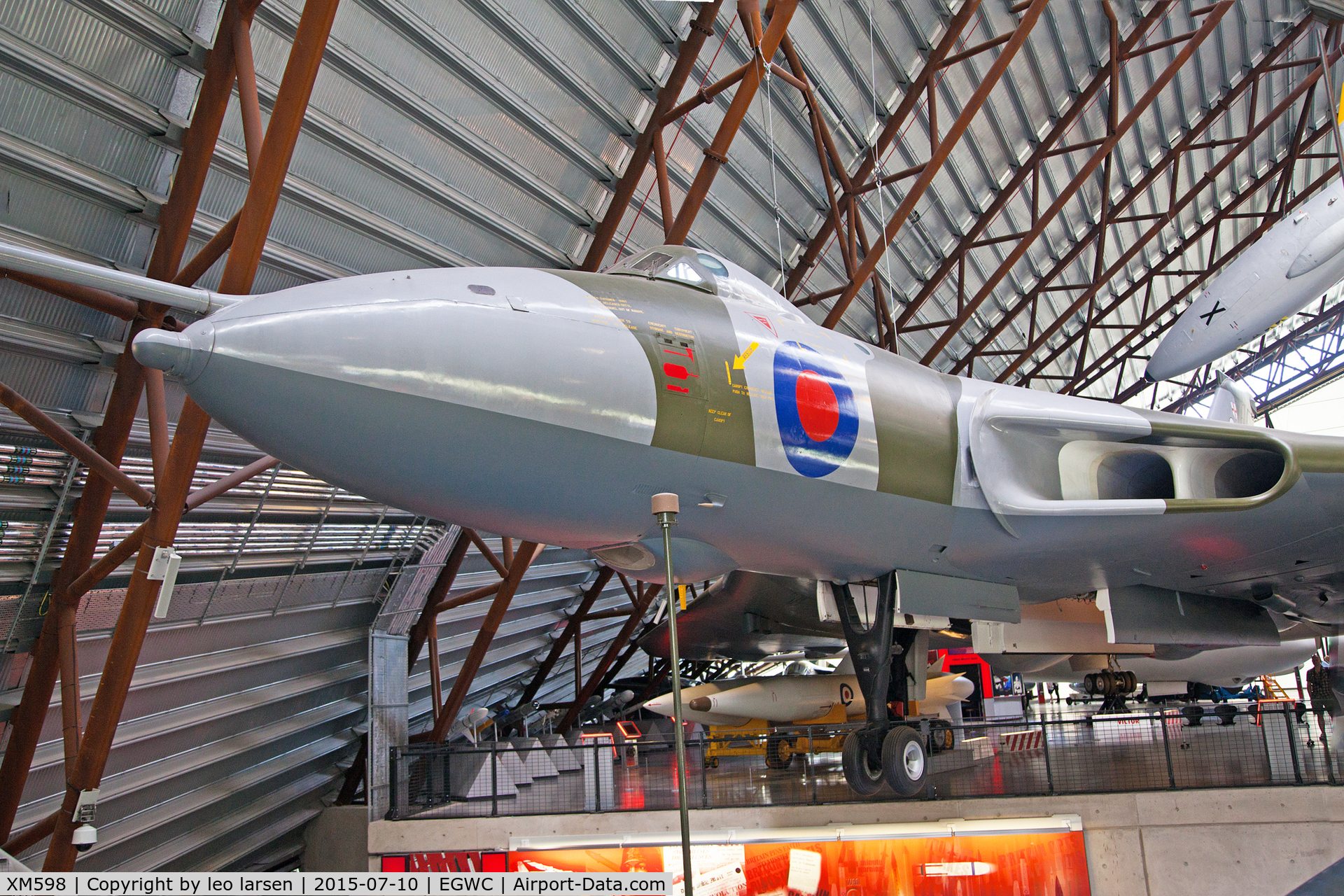 XM598, 1963 Avro Vulcan B.2 C/N Set 62, Cosford Museum 10.7.2015