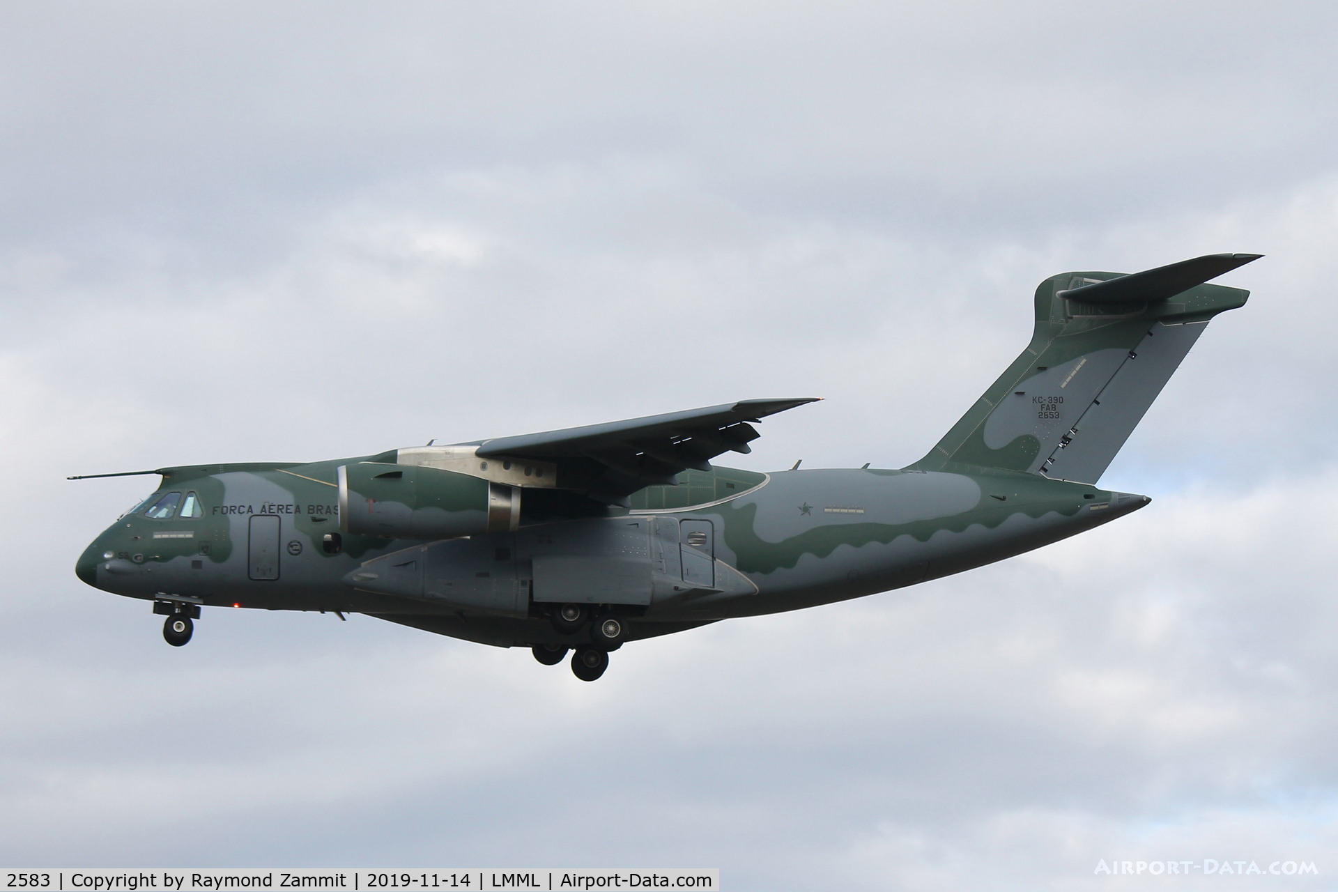2583, Embraer VC-99B (EMB-135BJ) C/N E145528, Embraer KC-390 2853 Brazilian Air Force