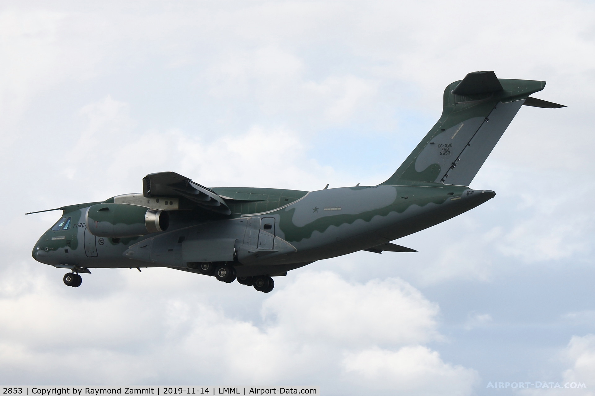 2853, Embraer KC-390 (EMB-390) C/N 39000004, Embraer KC-390 2853 Brazilain Air Force