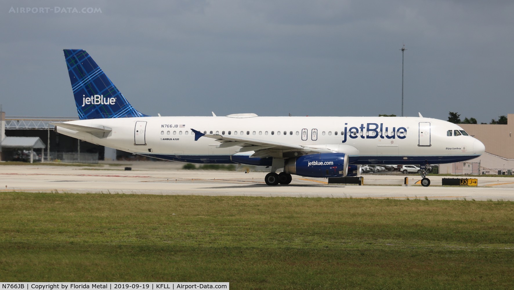 N766JB, 2008 Airbus A320-232 C/N 3724, JetBlue