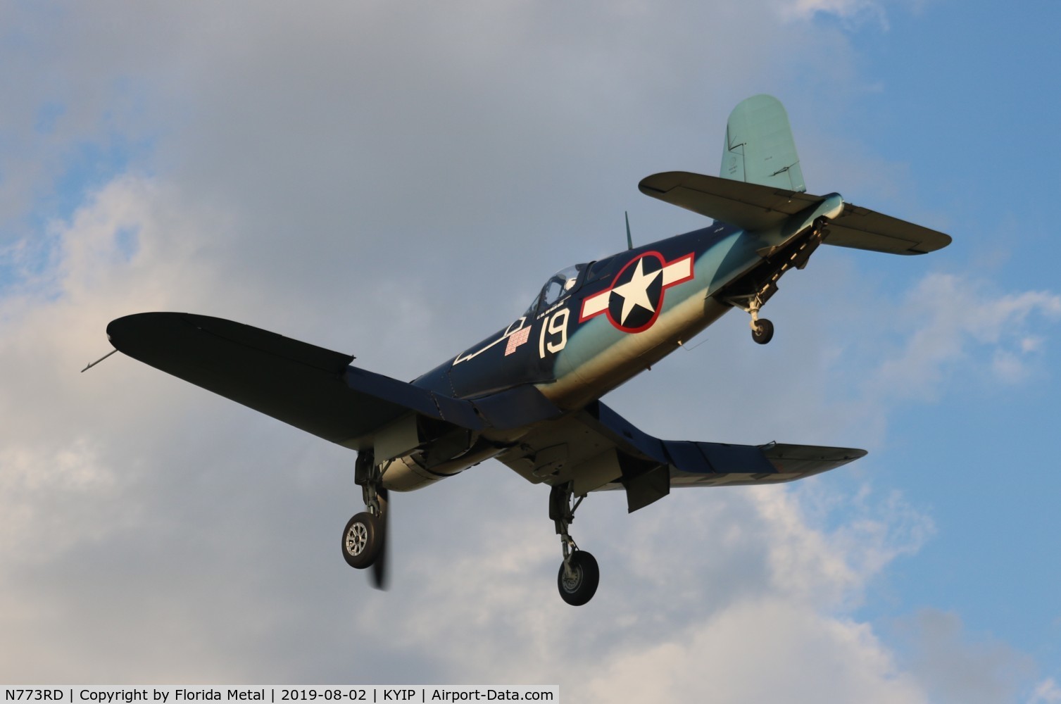 N773RD, 1944 Goodyear FG-1D Corsair C/N 3694, FG-1D