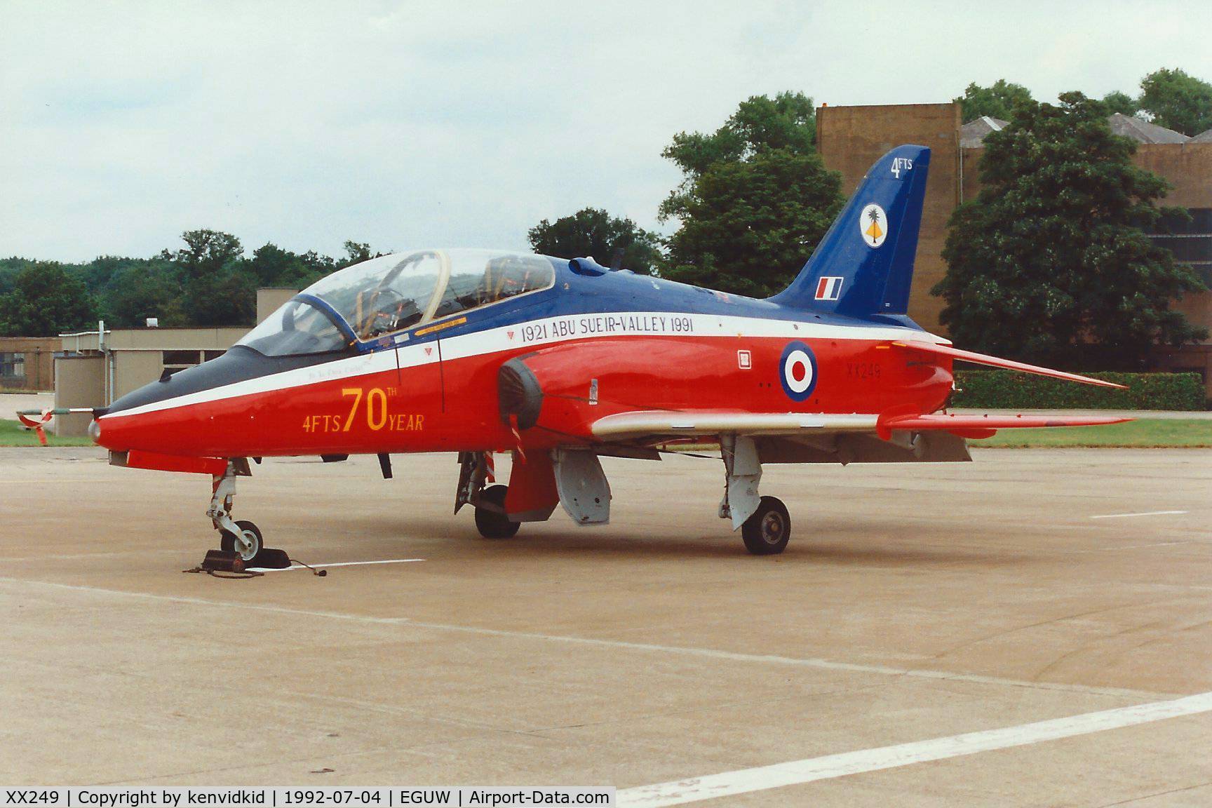 XX249, 1978 Hawker Siddeley Hawk T.1 C/N 085/312085, At the Phantom Phinale photocall.