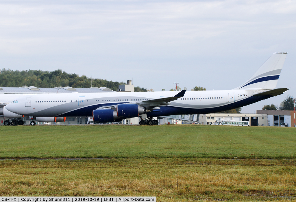 CS-TFX, 2008 Airbus A340-541 C/N 912, Stored @LDE...