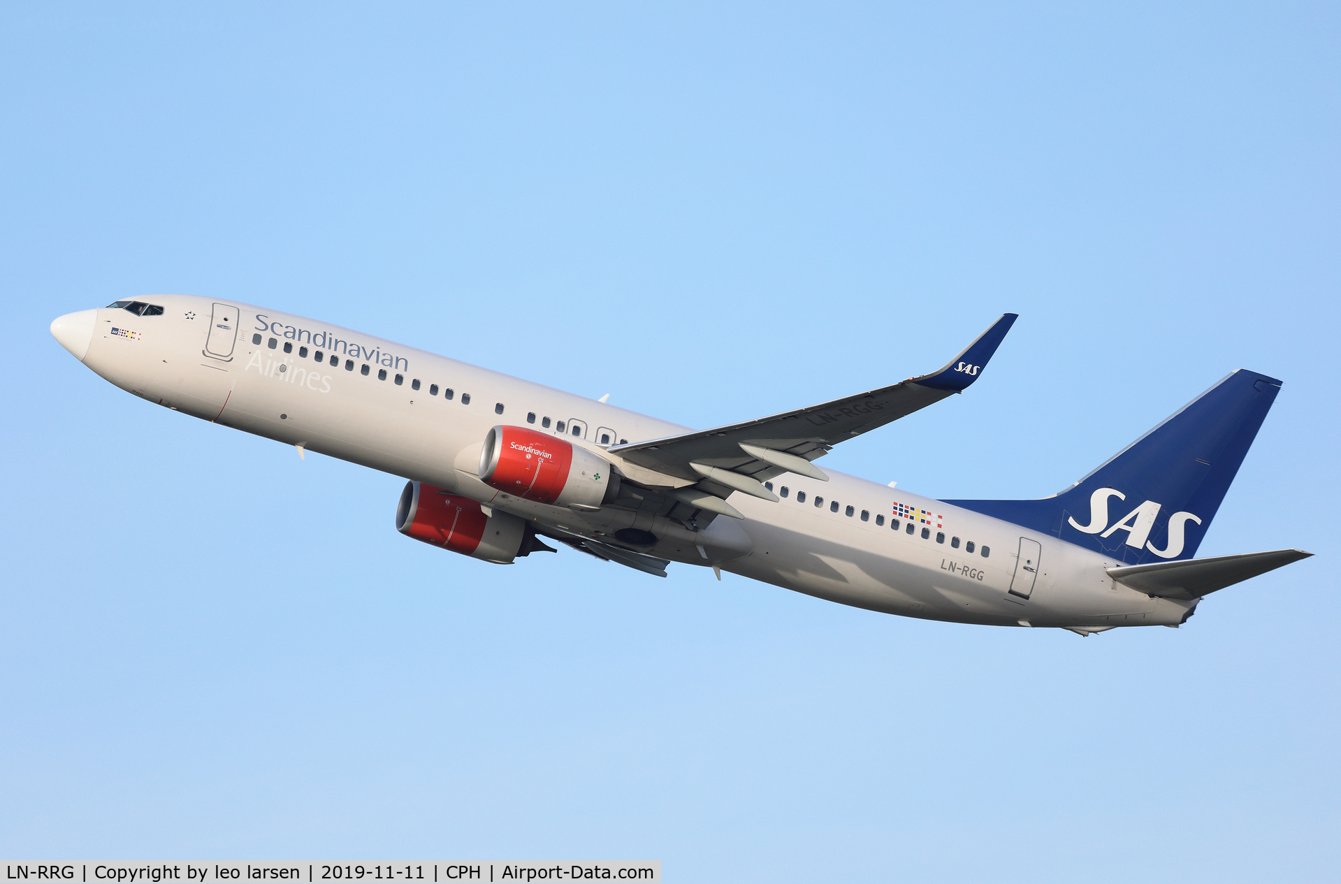 LN-RRG, 2008 Boeing 737-85P C/N 35708, Copenhagen 11.11.2019